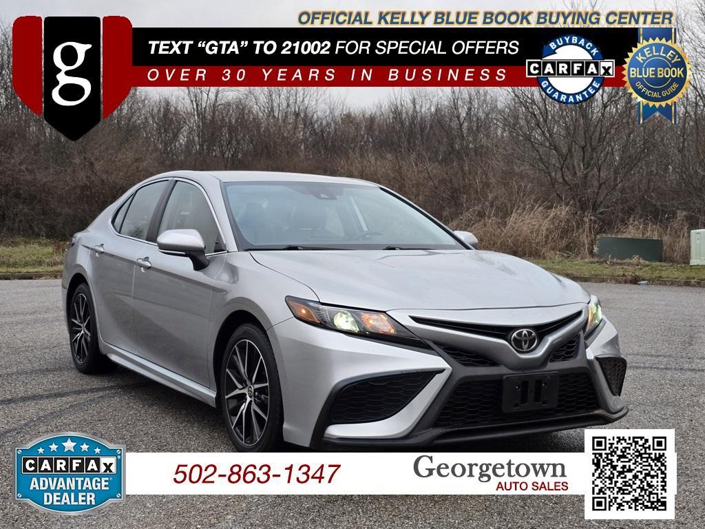 used 2021 Toyota Camry car, priced at $20,497