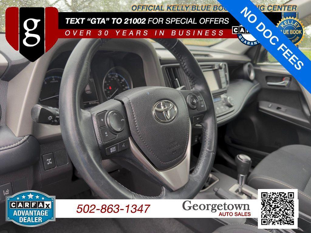 used 2018 Toyota RAV4 car, priced at $19,999
