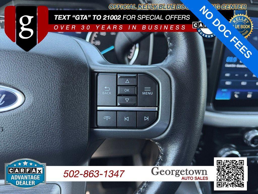 used 2022 Ford F-150 car, priced at $39,895