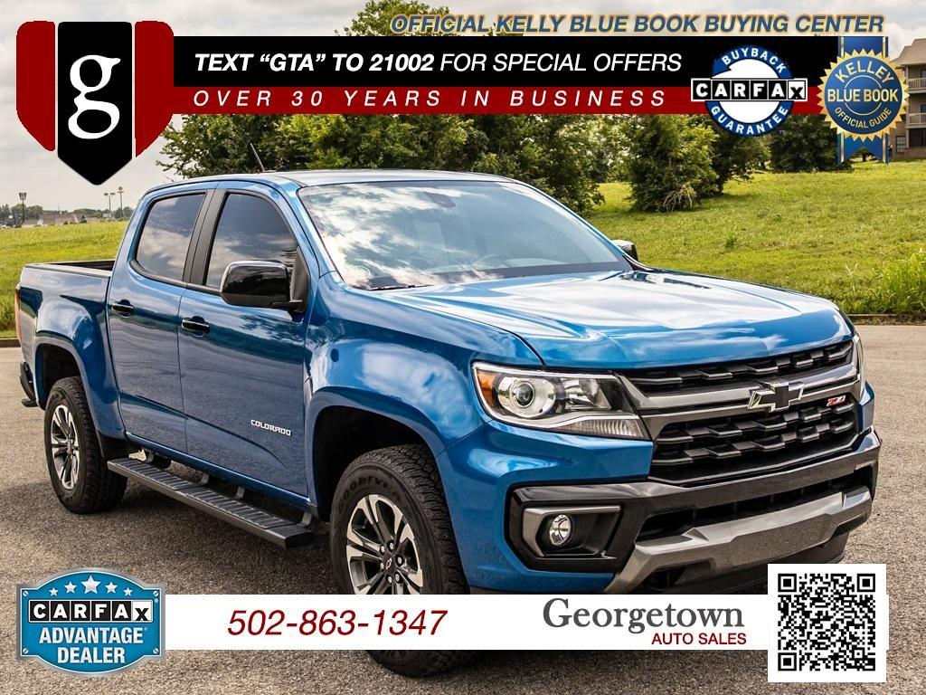 used 2022 Chevrolet Colorado car, priced at $25,987