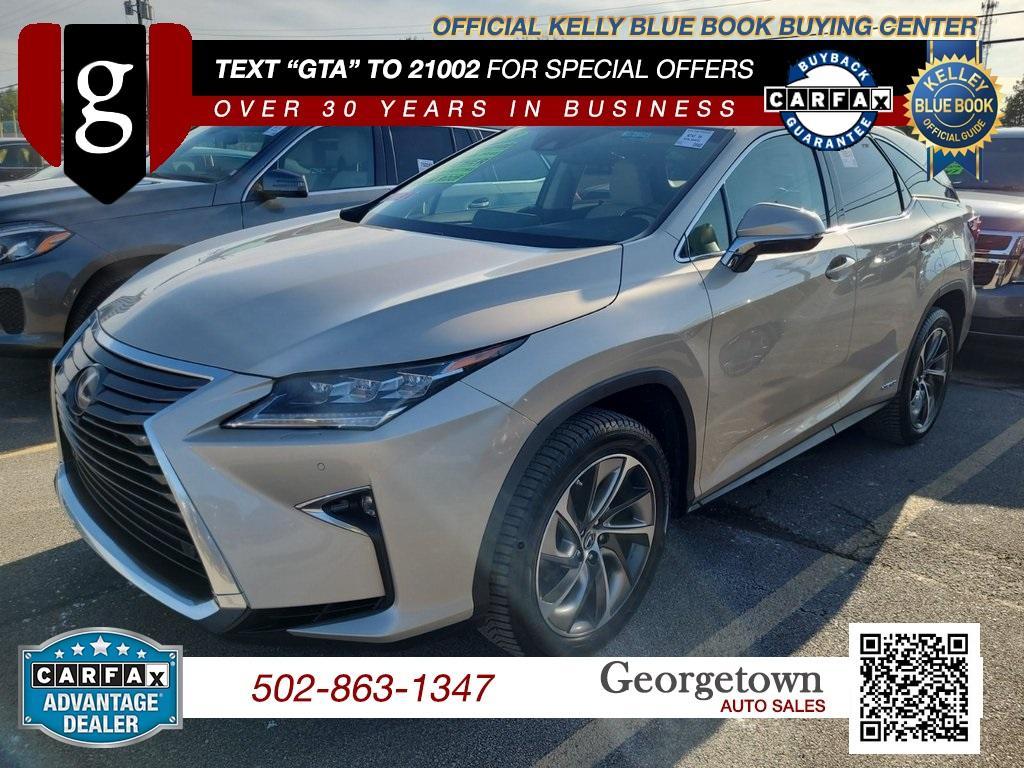 used 2018 Lexus RX 450hL car, priced at $26,987