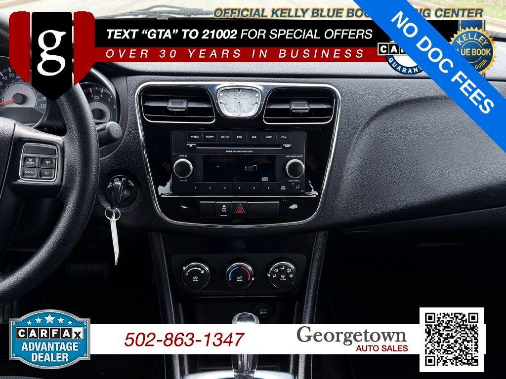 used 2014 Chrysler 200 car, priced at $7,849
