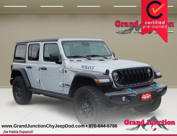 used 2024 Jeep Wrangler 4xe car, priced at $32,493