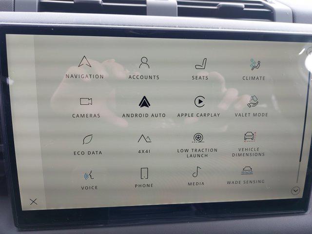 new 2025 Land Rover Defender car, priced at $118,518