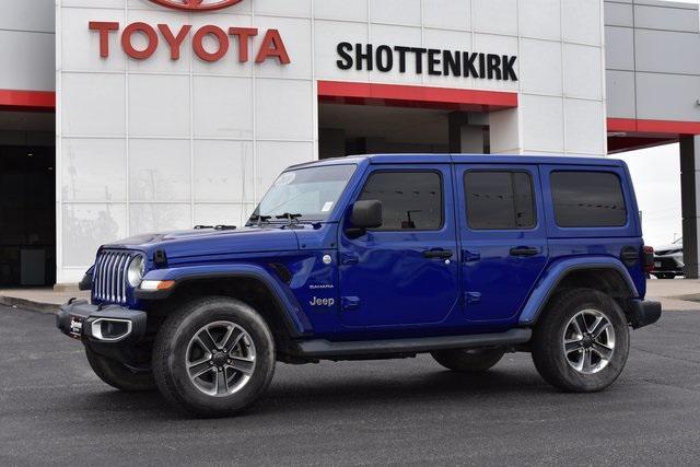 used 2020 Jeep Wrangler Unlimited car, priced at $28,700