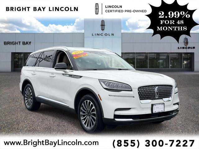 used 2023 Lincoln Aviator car, priced at $46,656
