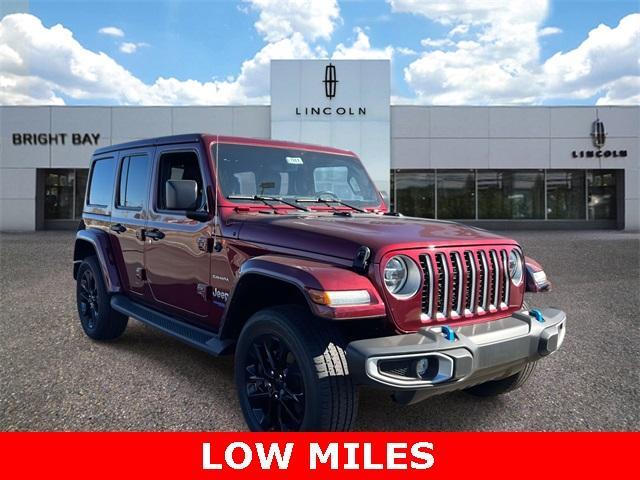 used 2022 Jeep Wrangler Unlimited 4xe car, priced at $30,997