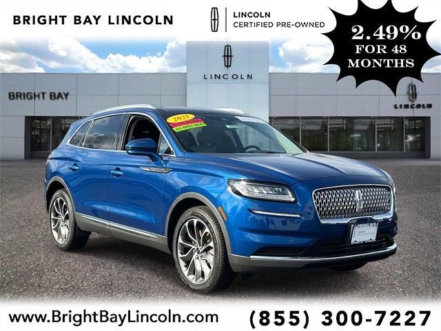 used 2021 Lincoln Nautilus car, priced at $28,975