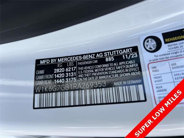 used 2024 Mercedes-Benz S-Class car, priced at $95,988