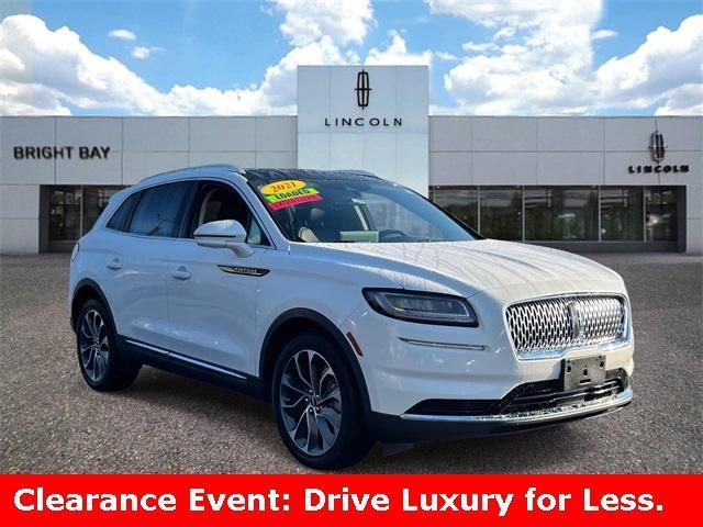 used 2021 Lincoln Nautilus car, priced at $27,993