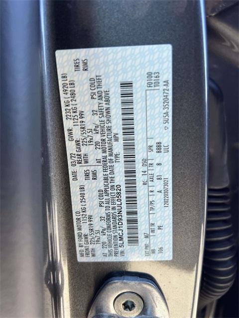 used 2022 Lincoln Corsair car, priced at $29,292