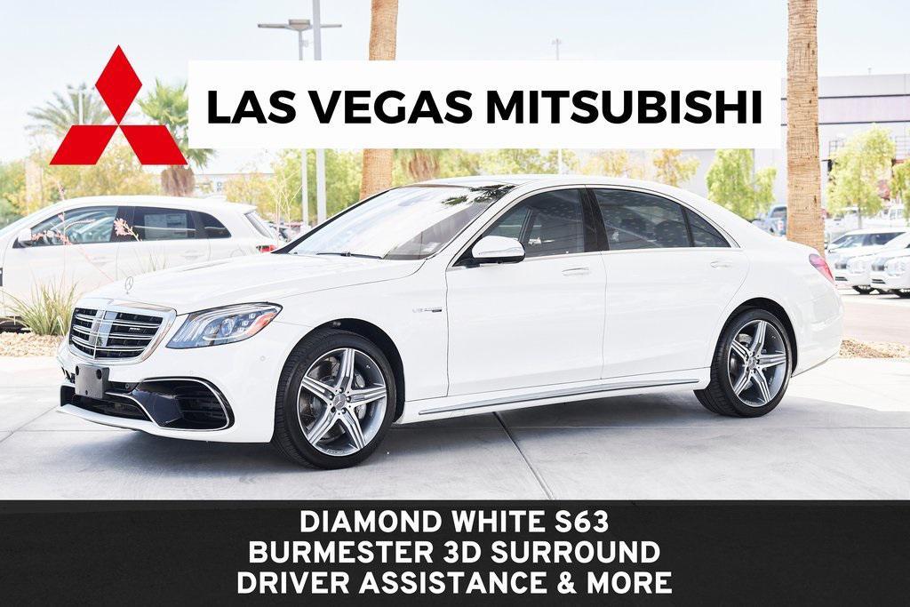 used 2020 Mercedes-Benz AMG S 63 car, priced at $76,950
