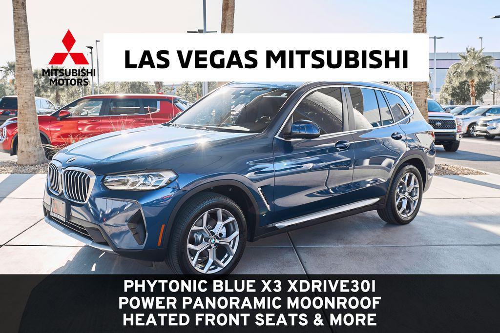 used 2022 BMW X3 car, priced at $31,201