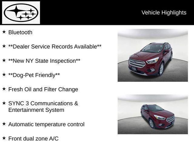 used 2018 Ford Escape car, priced at $10,681