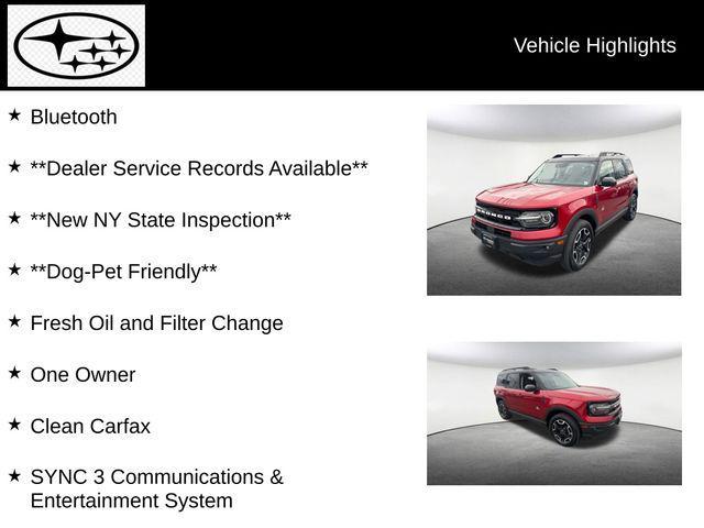 used 2021 Ford Bronco Sport car, priced at $17,899
