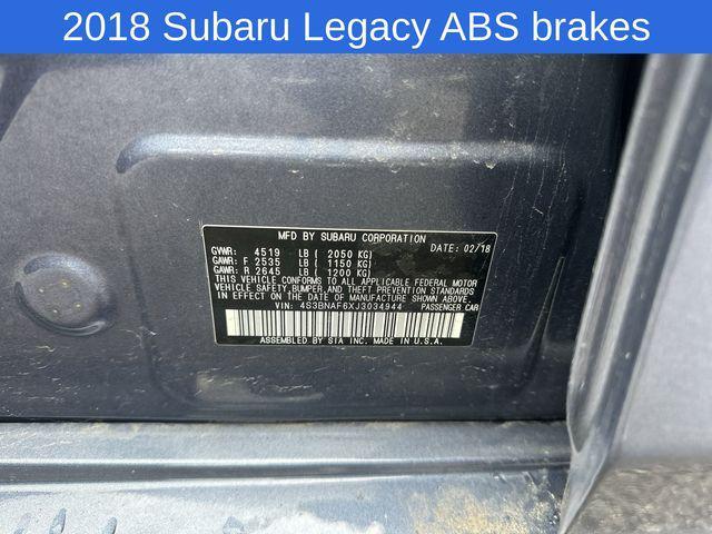 used 2018 Subaru Legacy car, priced at $11,711