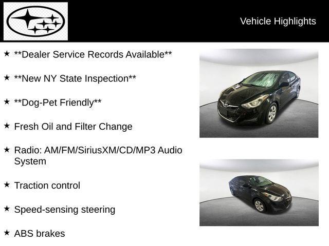 used 2016 Hyundai Elantra car, priced at $8,325