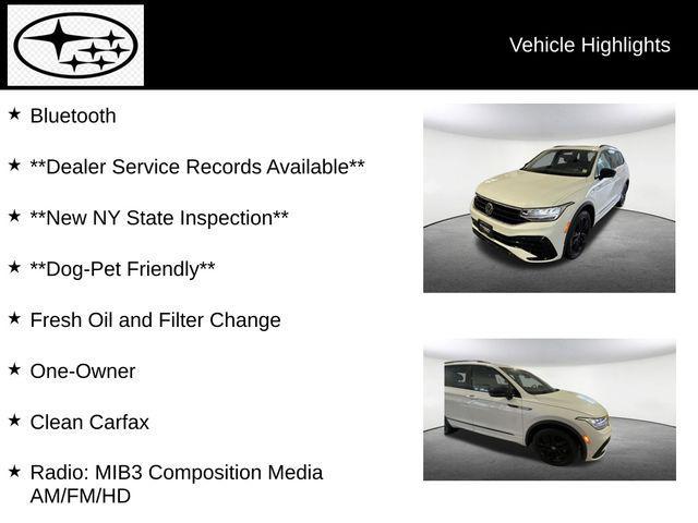 used 2022 Volkswagen Tiguan car, priced at $26,386