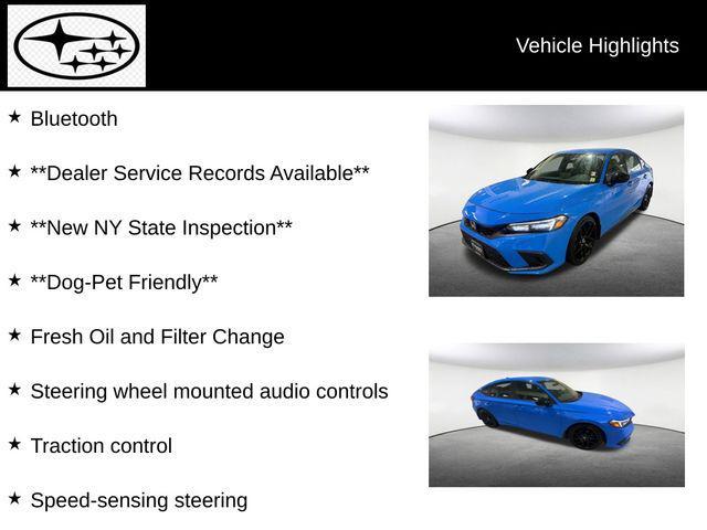 used 2023 Honda Civic car, priced at $21,502