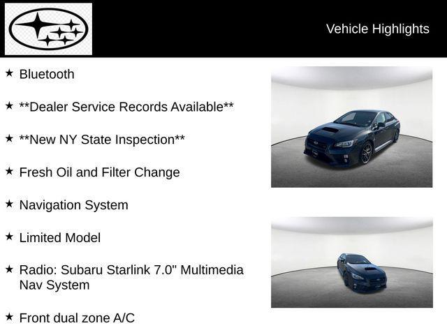 used 2017 Subaru WRX STI car, priced at $19,000