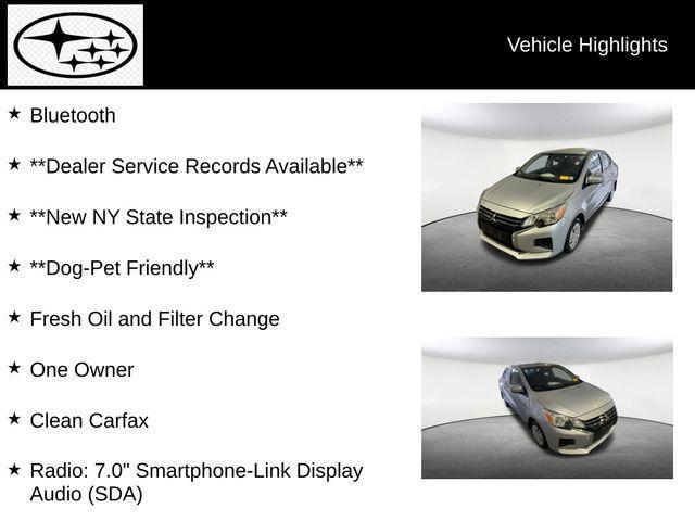 used 2023 Mitsubishi Mirage G4 car, priced at $13,466