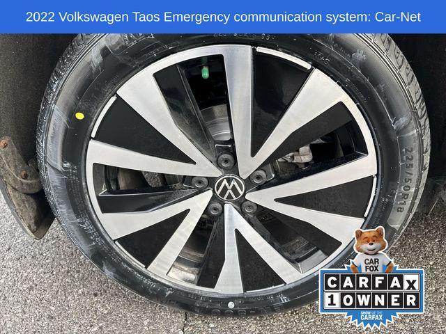 used 2022 Volkswagen Taos car, priced at $20,463