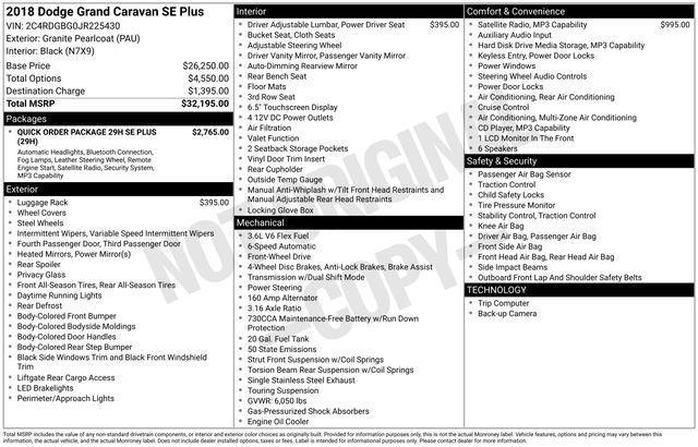 used 2018 Dodge Grand Caravan car, priced at $10,582