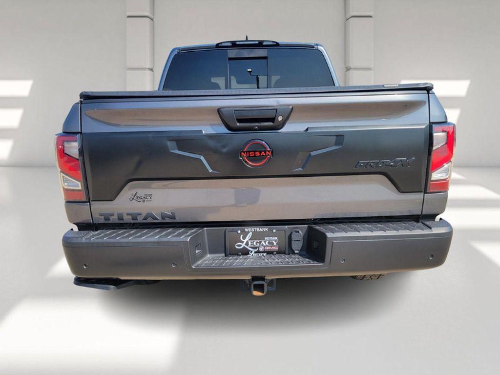2024 Gun Metallic Nissan Titan