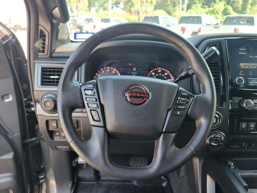 2024 Gun Metallic Nissan Titan