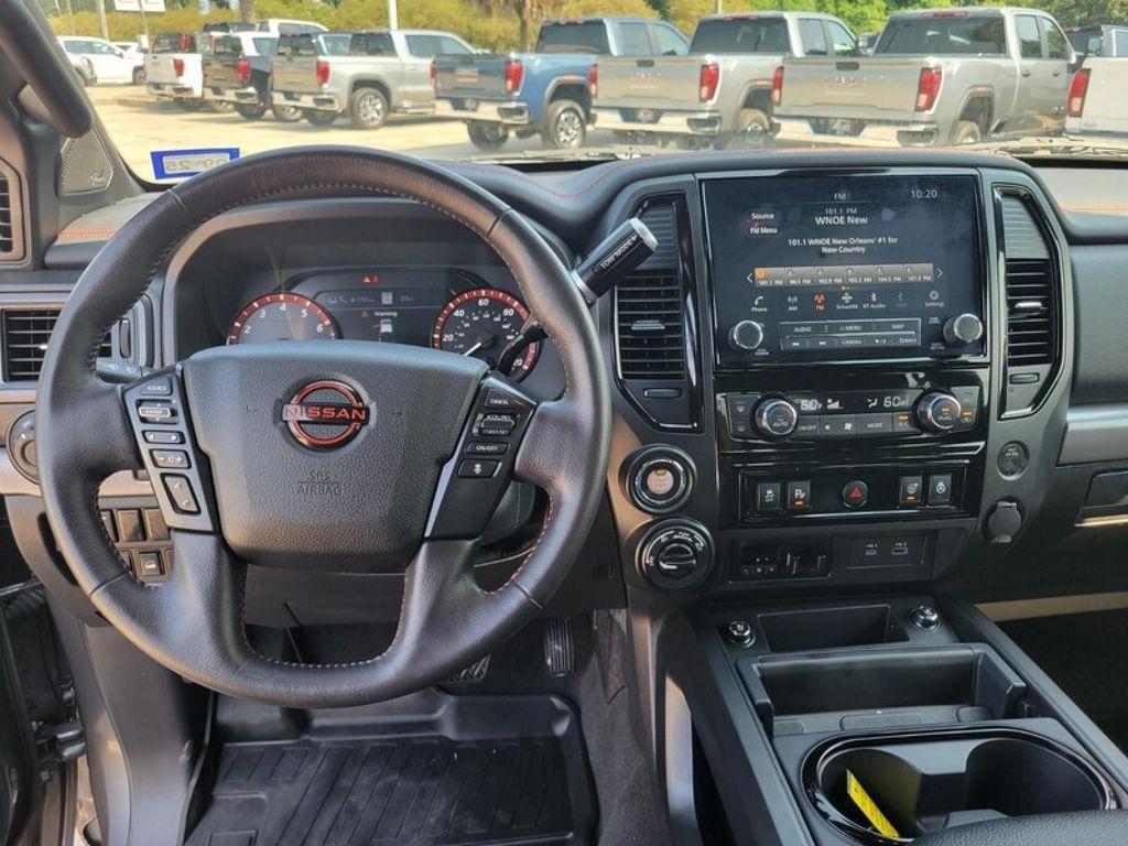2024 Gun Metallic Nissan Titan