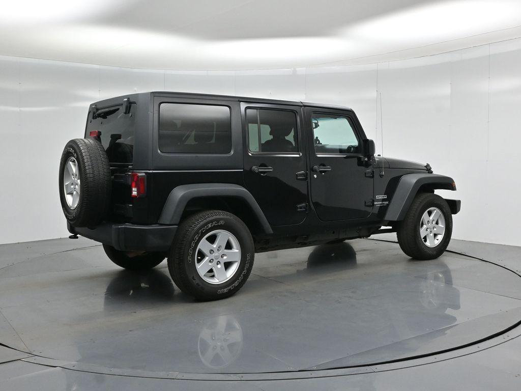 used 2018 Jeep Wrangler JK Unlimited car, priced at $18,877