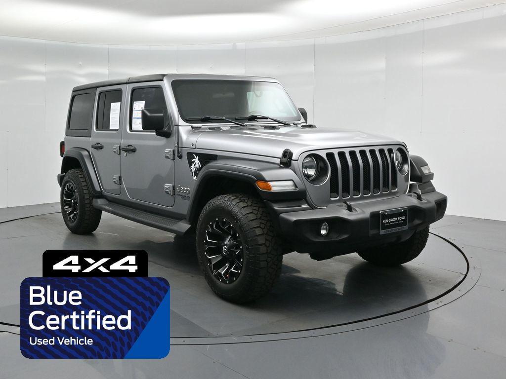 used 2020 Jeep Wrangler Unlimited car, priced at $21,910