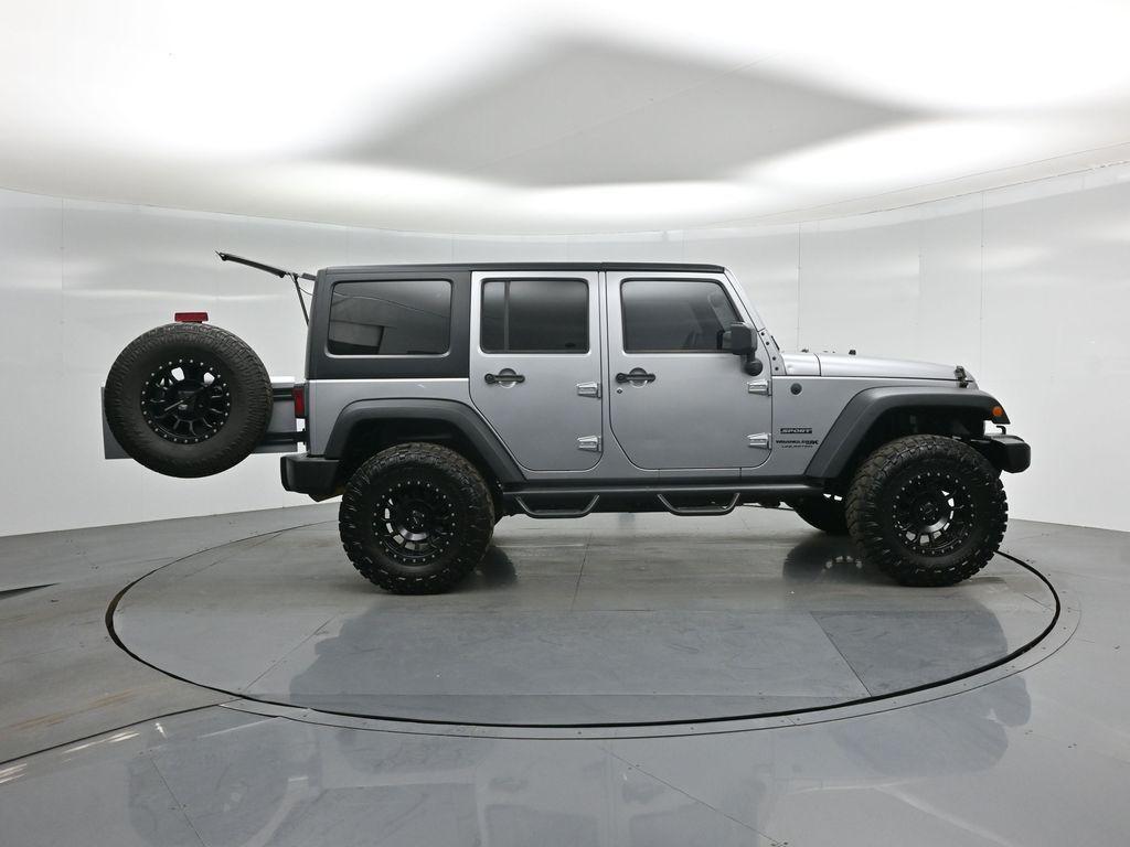used 2018 Jeep Wrangler JK Unlimited car, priced at $18,921
