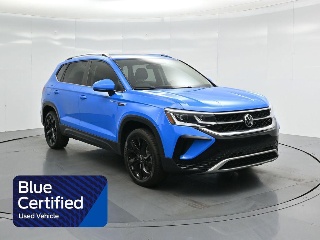 used 2022 Volkswagen Taos car, priced at $18,432