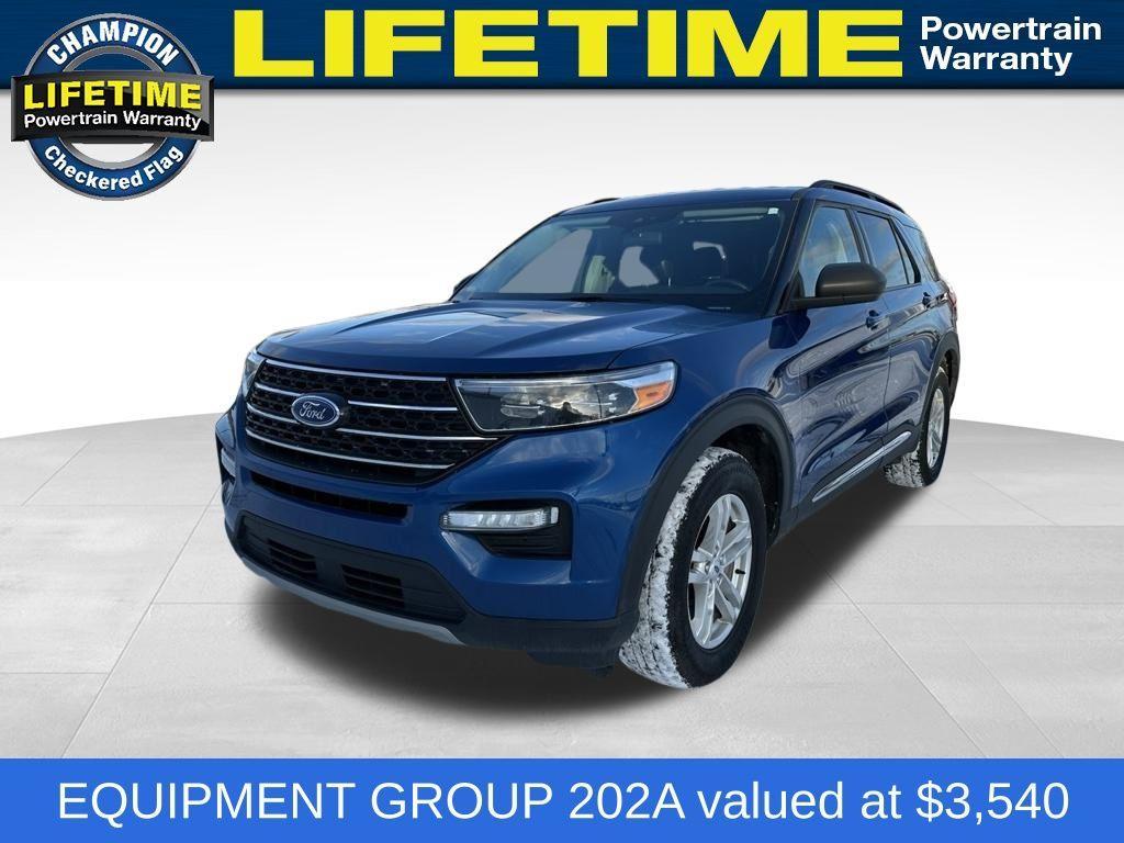used 2022 Ford Explorer car, priced at $22,650