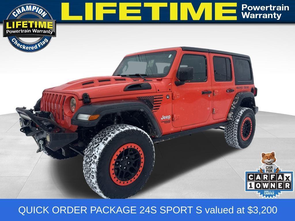 used 2018 Jeep Wrangler Unlimited car, priced at $20,995