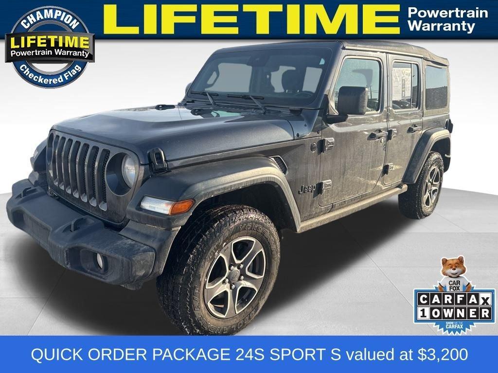 used 2021 Jeep Wrangler Unlimited car, priced at $26,650
