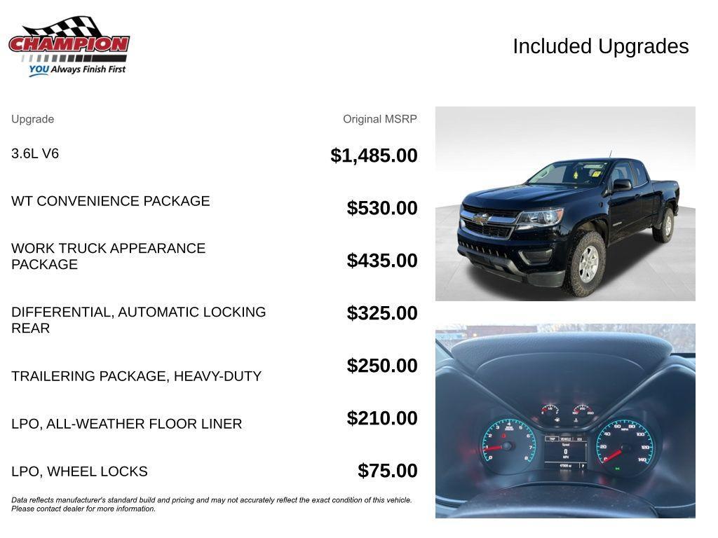 used 2020 Chevrolet Colorado car, priced at $21,100