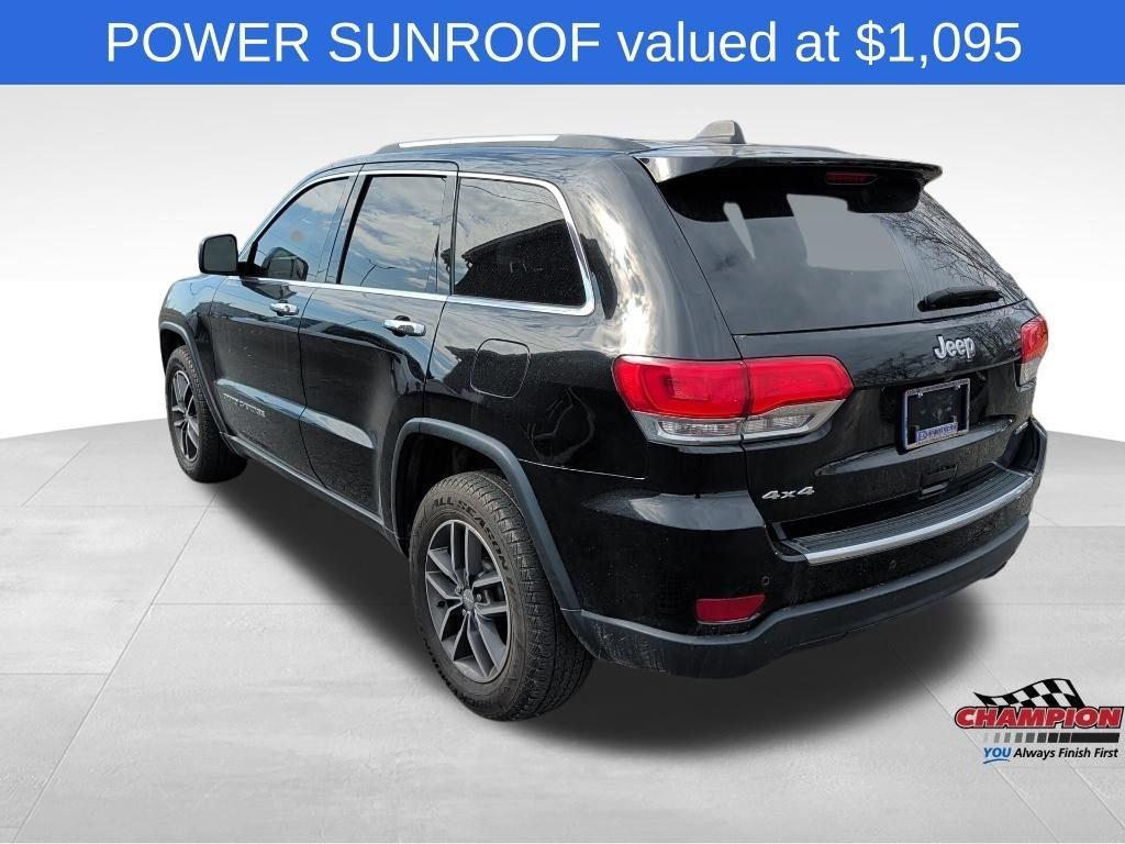 used 2017 Jeep Grand Cherokee car, priced at $10,700
