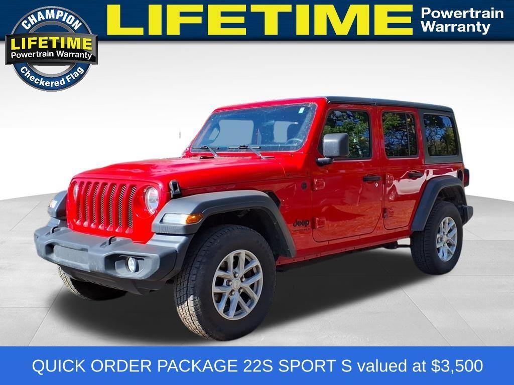 used 2023 Jeep Wrangler car, priced at $25,300