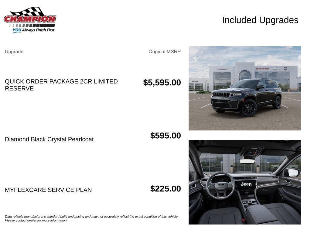 new 2026 Jeep Grand Cherokee car, priced at $46,540