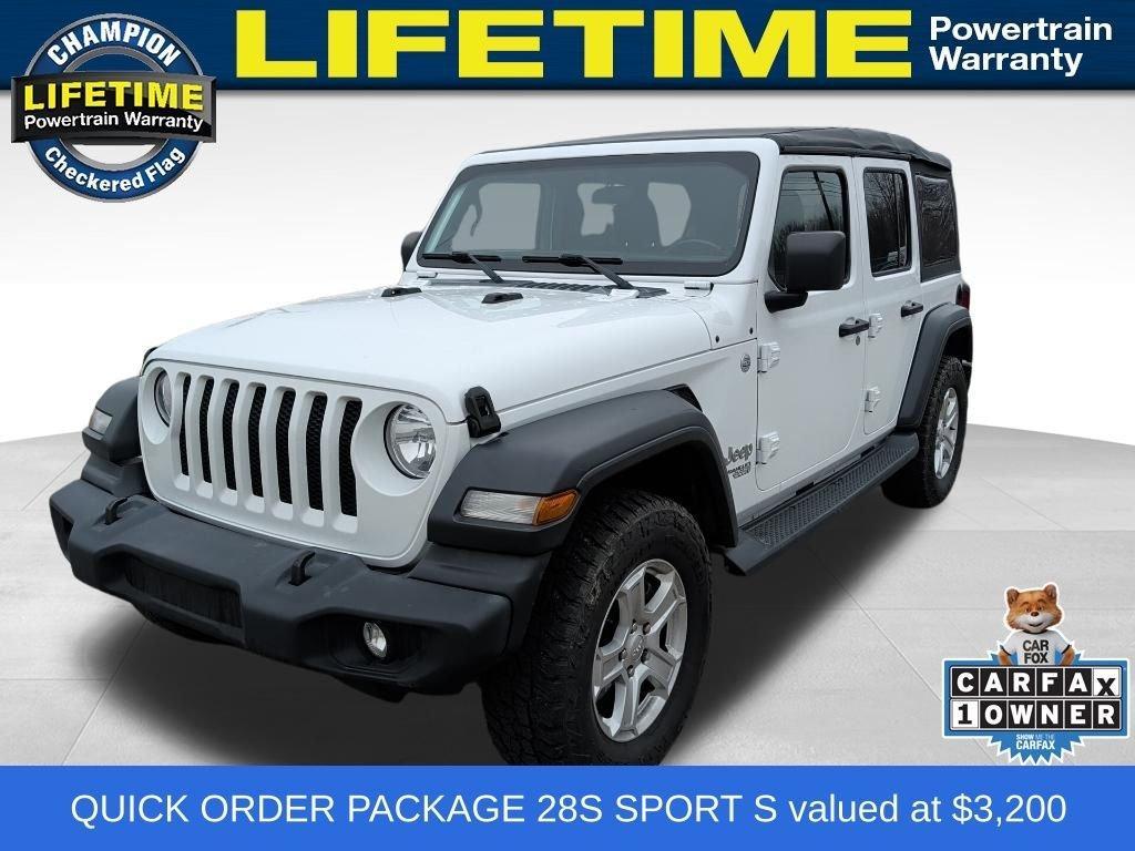 used 2018 Jeep Wrangler Unlimited car, priced at $18,995