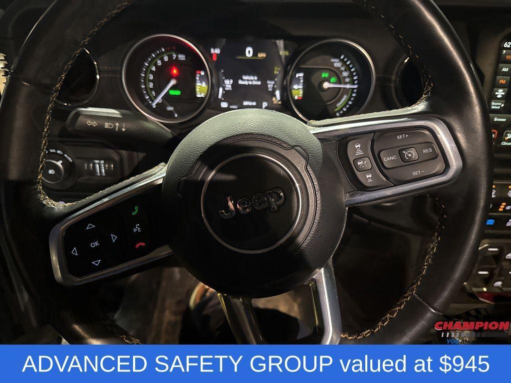 used 2022 Jeep Wrangler Unlimited 4xe car, priced at $33,040