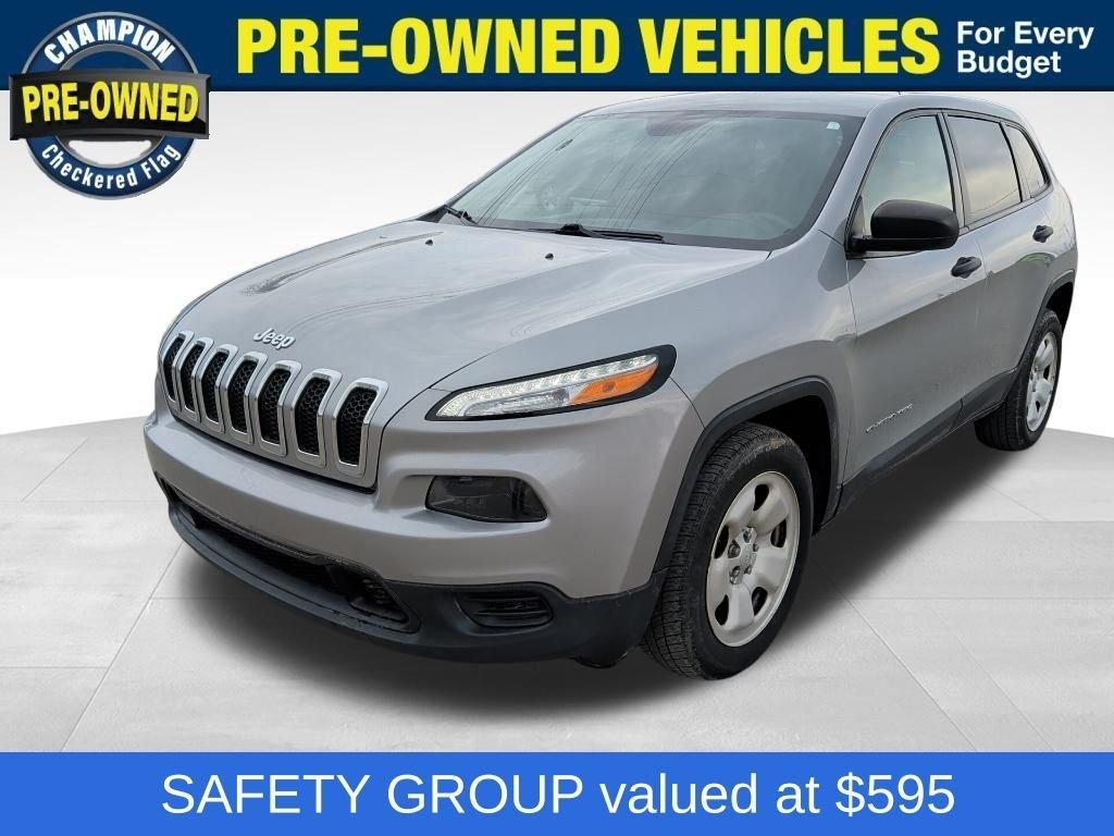 used 2017 Jeep Cherokee car, priced at $9,995