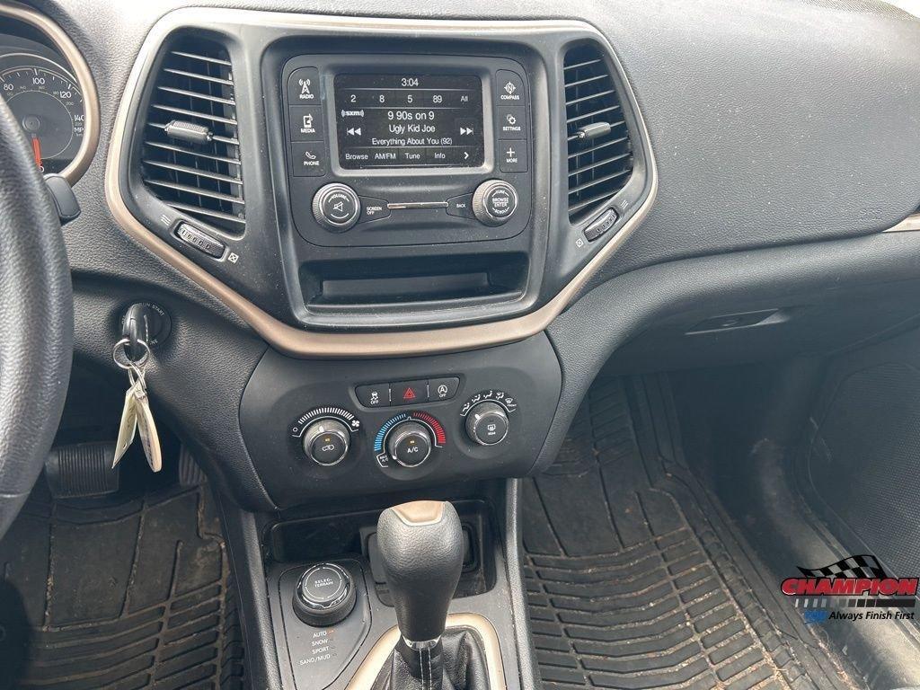 used 2017 Jeep Cherokee car, priced at $14,900