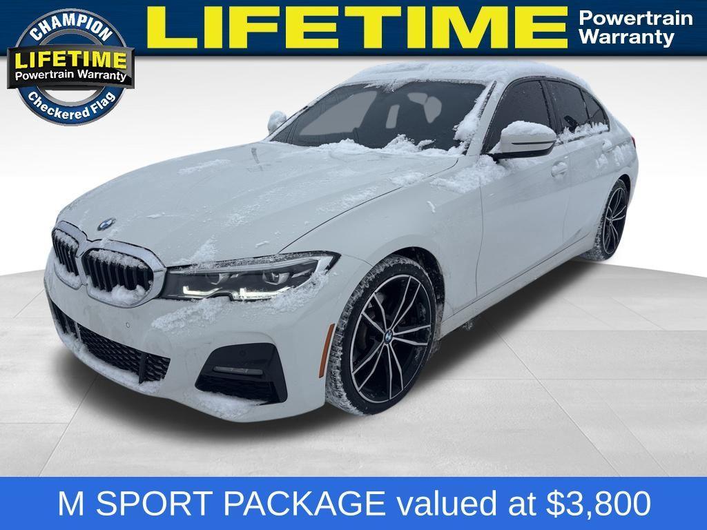 used 2021 BMW 330 car, priced at $25,160