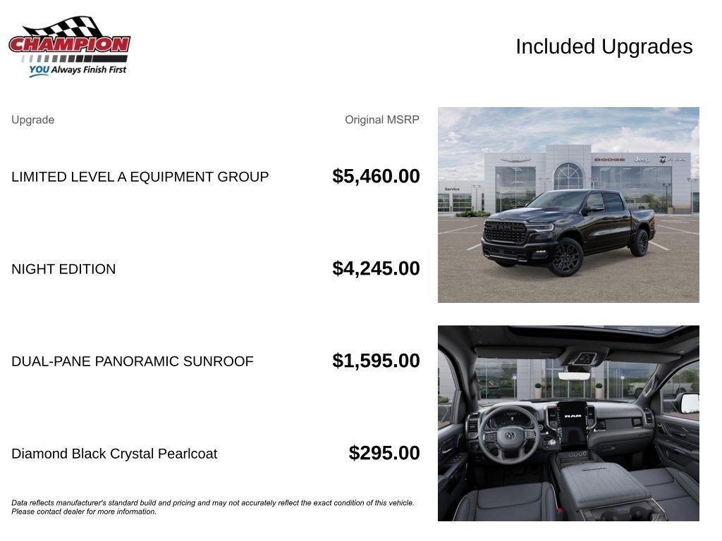 new 2026 Ram 1500 car, priced at $76,030