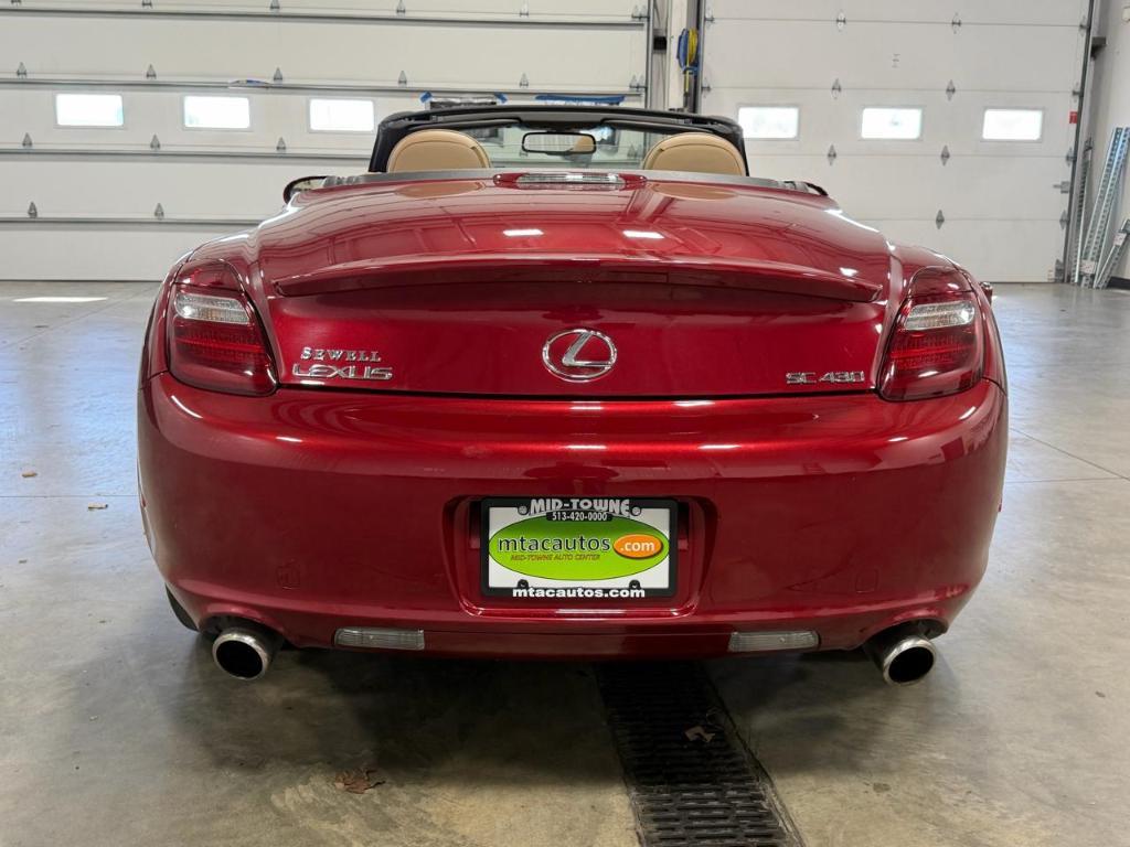 used 2006 Lexus SC 430 car, priced at $27,895