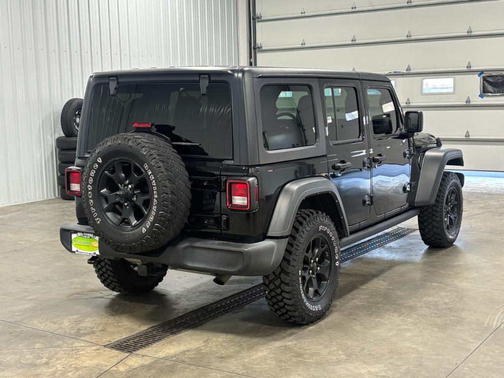 used 2021 Jeep Wrangler Unlimited car, priced at $26,595