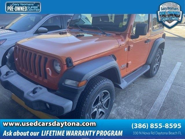 used 2018 Jeep Wrangler car, priced at $17,990